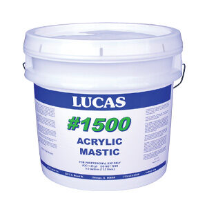 Lucas #1500 Elastomeric Acrylic Mastic